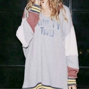 NWOT Free People Oversized Sweatshirt Small